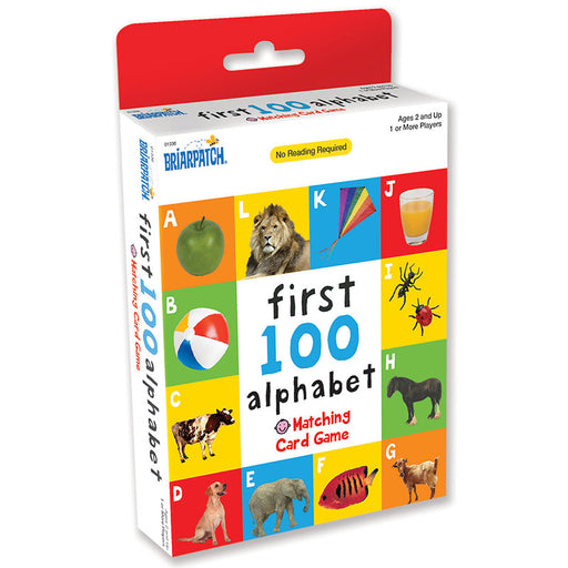 First 100 Alphabet Matching Card Game by U Games Australia