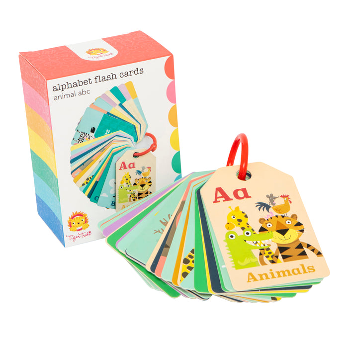 Alphabet Flash Cards - Animal ABC by Tiger Tribe