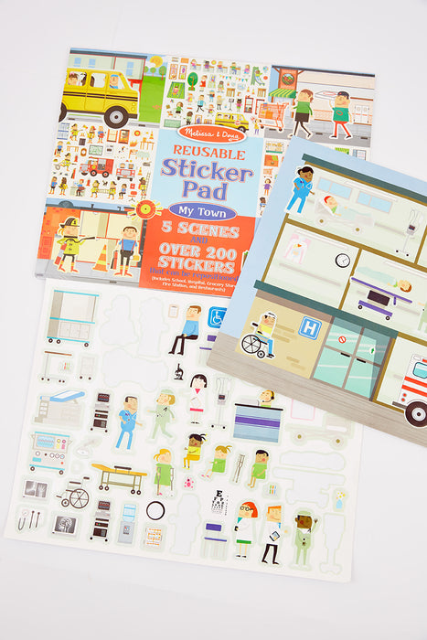 My Town - reusable sticker pad by Melissa & Doug