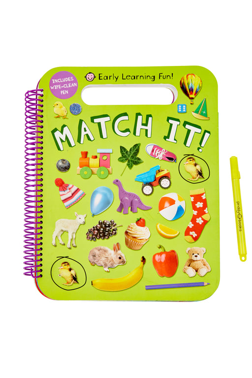 Match It! - wipe clean activity book by Priddy Books