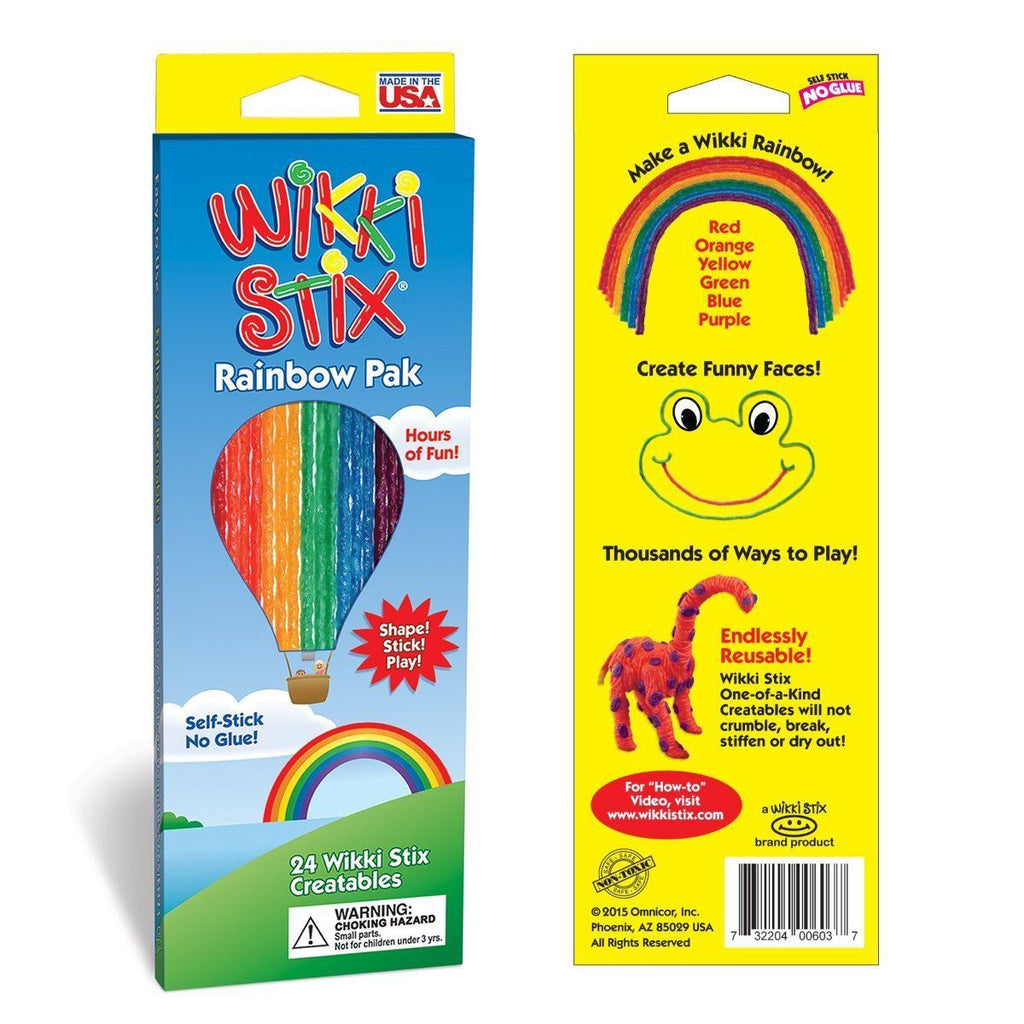 Wikky Stix Wikki Stix Rainbow Pak — Choose Play