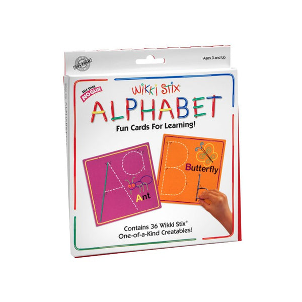 Wikki Stix Alphabet Fun Cards for Learning