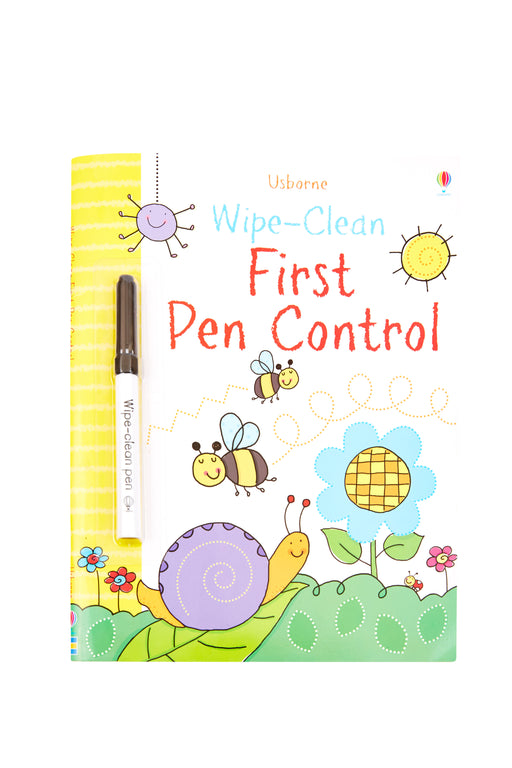 First Pen Control - wipe clean by Usborne